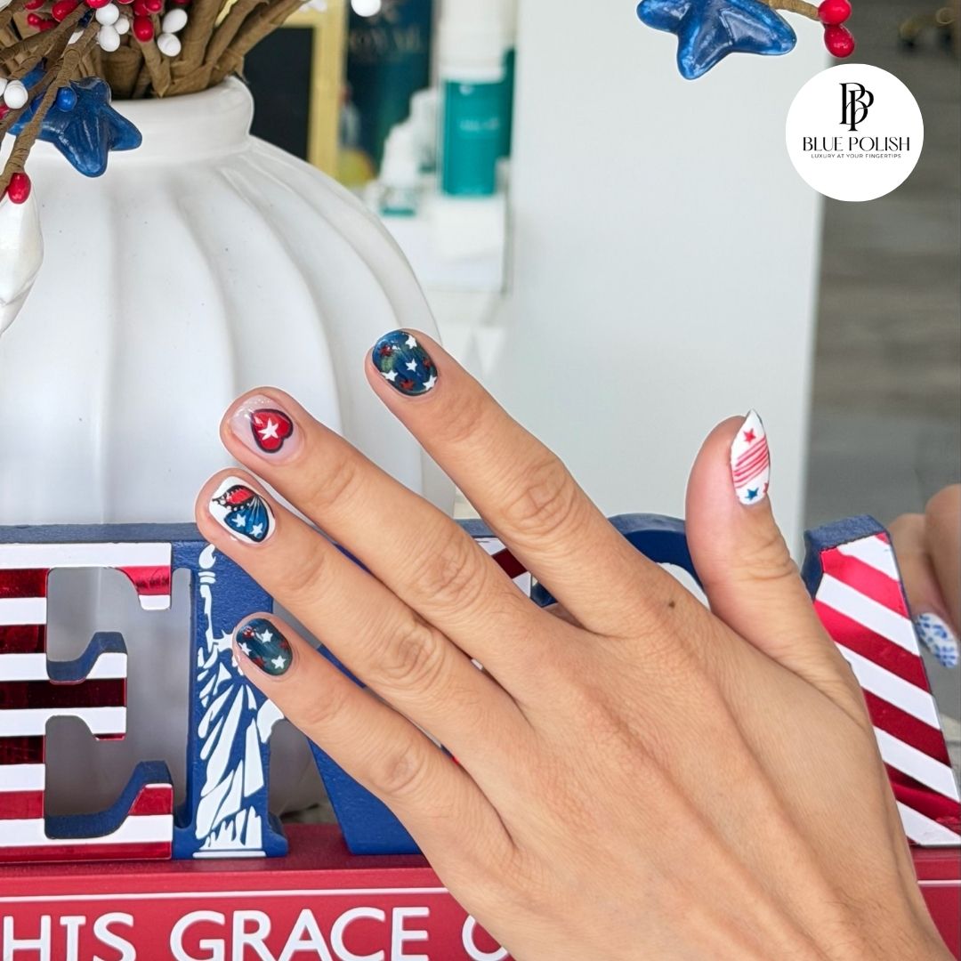 Blue Polish Nail Spa